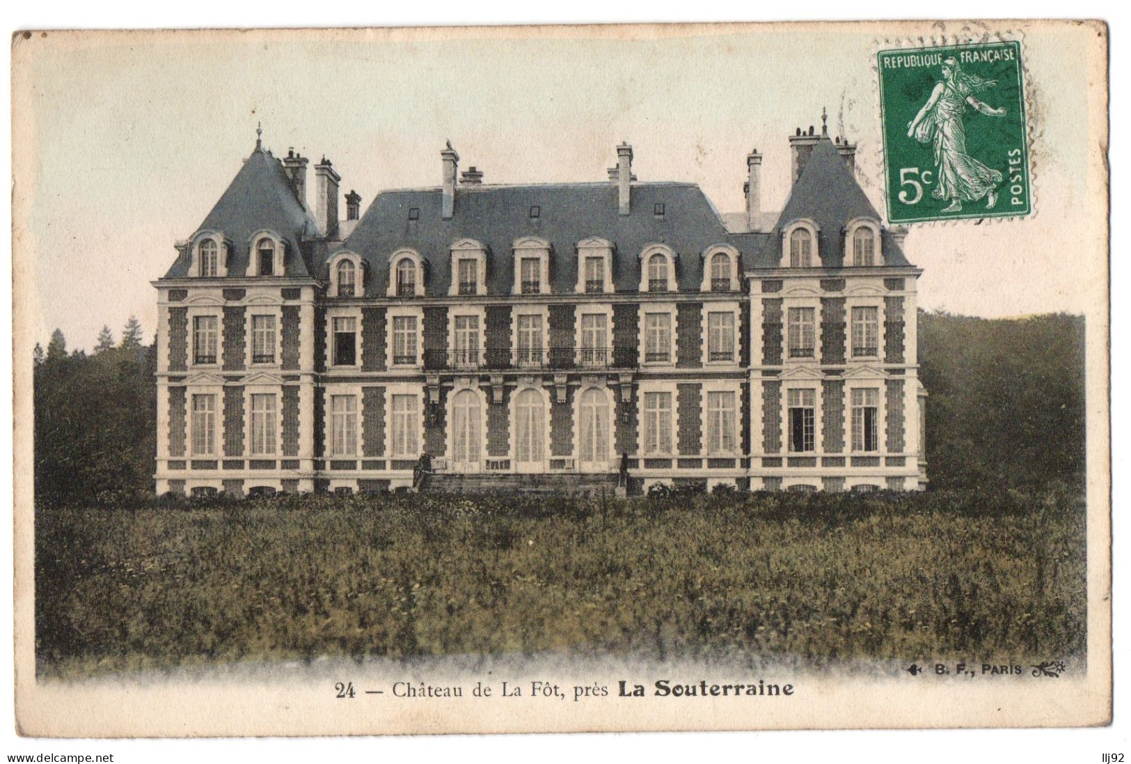 CPA 23 - Près LA SOUTERRAINE (Creuse) - 24. Château De La Fôt - La Souterraine