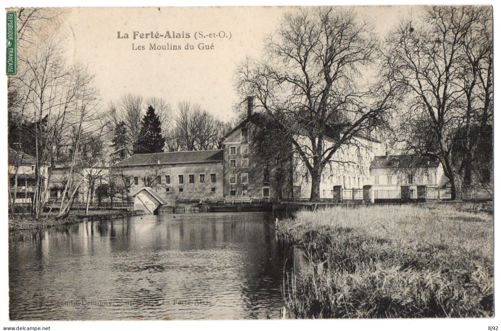 CPA 91 - LA FERTE ALAIS (Essonne) - Les Moulins Du Gué - La Ferte Alais