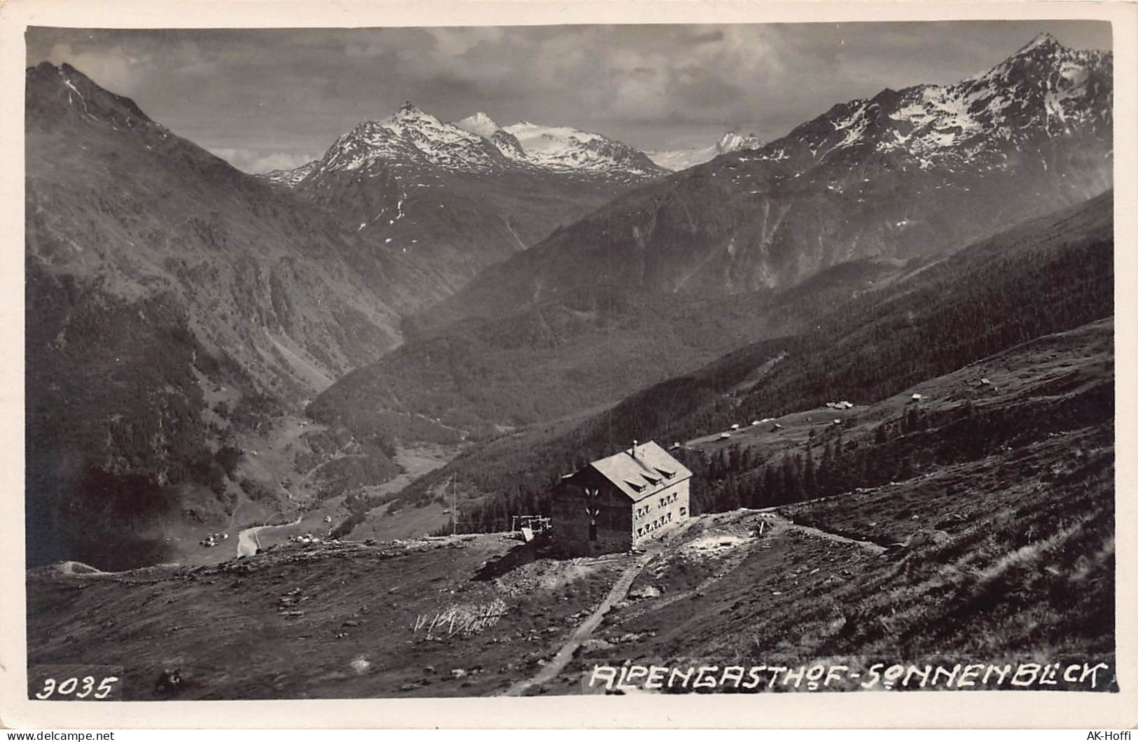 Innsbruck, Alpengasthof Sonnenblick - Vl. Much Heiss, Alpiner Kunstverlag, Innsbruck, Leopoldstr. 12 - Innsbruck