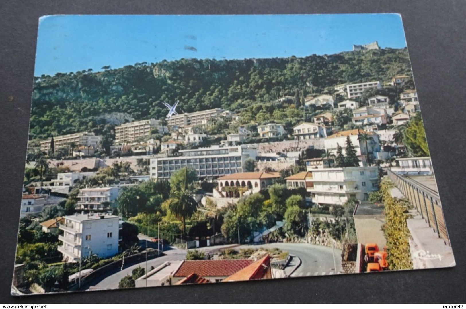 Côte D'Azur - Villefrance-sur-Mer - Le Mont Alban - Hôtel De Versailles Et L'Agrianthe - Combier Imprimeur Mâcon (CIM) - Villefranche-sur-Mer