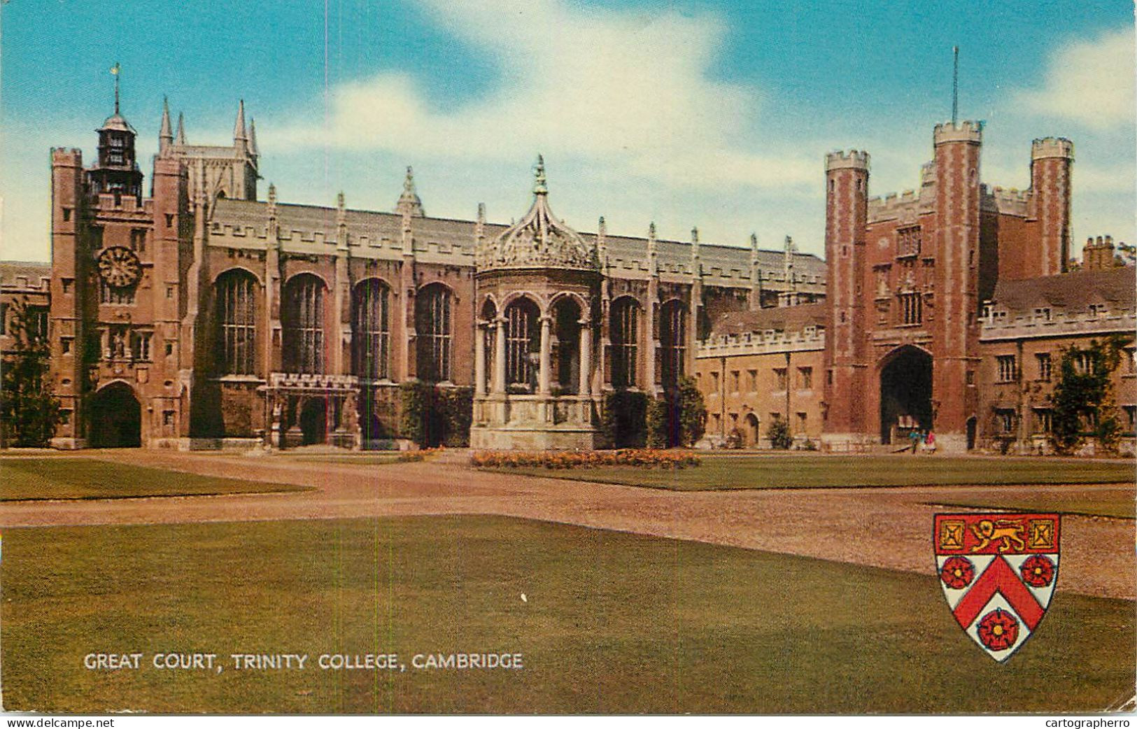 England Cambridge Great Court Trinity College - Cambridge
