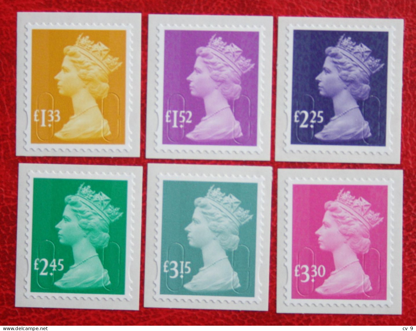 Machin Definitives QE II (Mi 3717-3722) 2015 POSTFRIS MNH ** ENGLAND GRANDE-BRETAGNE GB GREAT BRITAIN - Nuevos