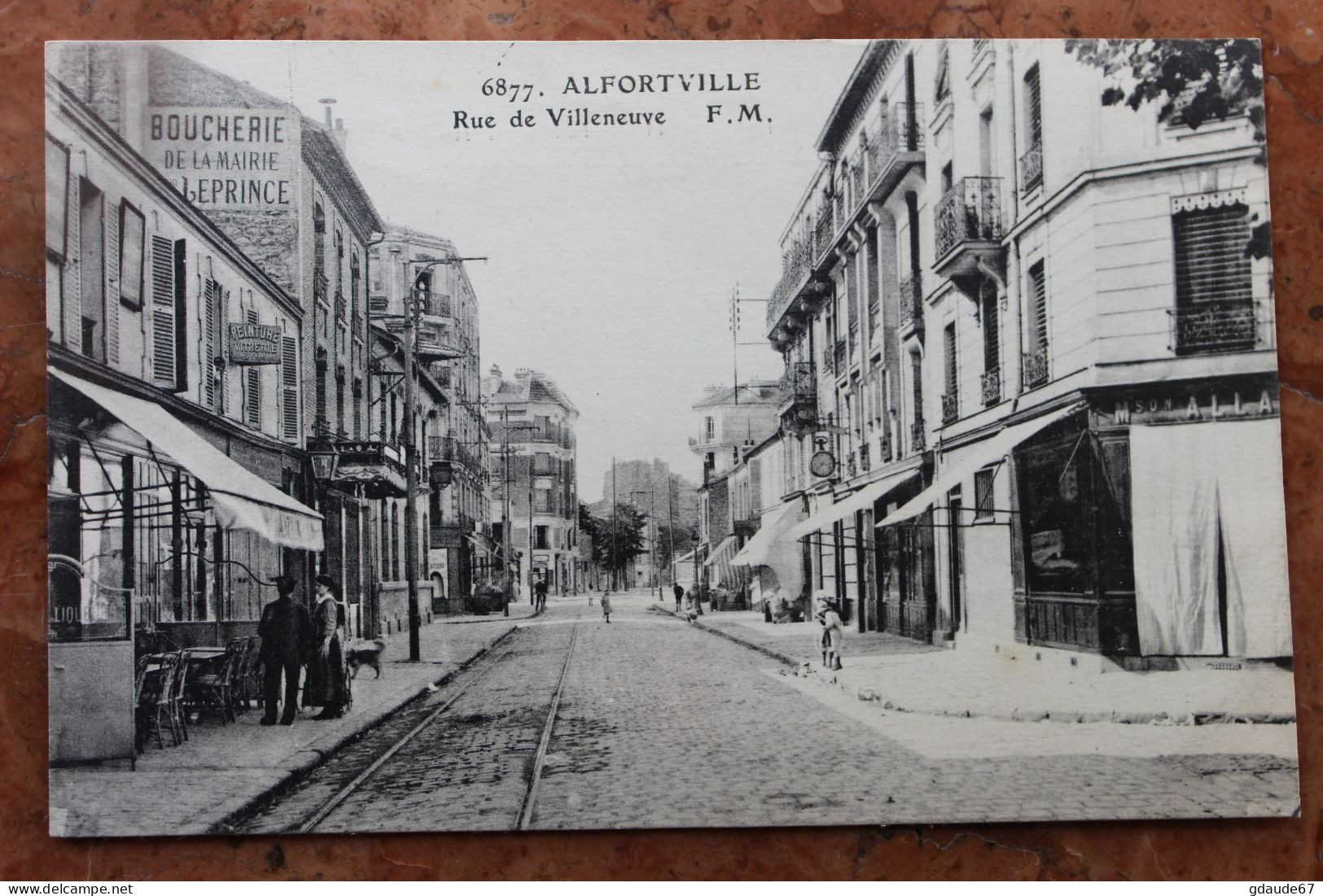 ALFORTVILLE (94) - RUE DE VILLENEUVE - BOUCHERIE - Alfortville