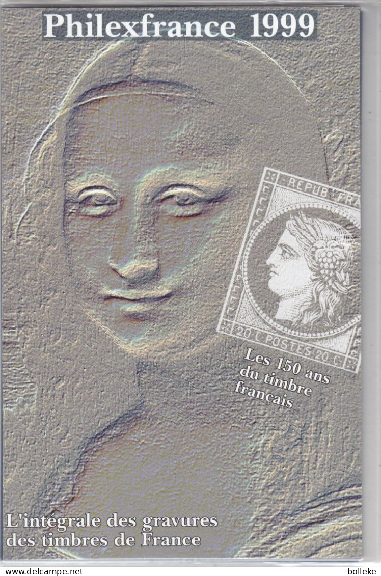 France - 7 Documents Papier Carton De 1998 / 99 - GF - Philexfrance 99 - Le Petit Prince - Mona Lisa - Ceres - - Cartas & Documentos