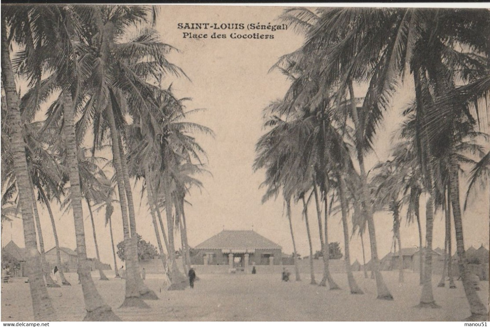 Sénégal - SAINT LOUIS  Place Des Cocotiers - Sénégal