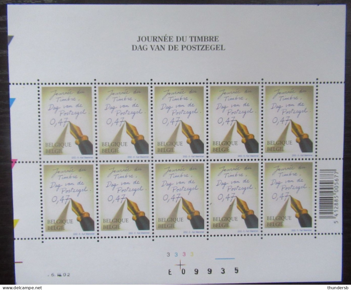 3063 'Dag Van De Postzegel' - Postfris ** - 2001-2010