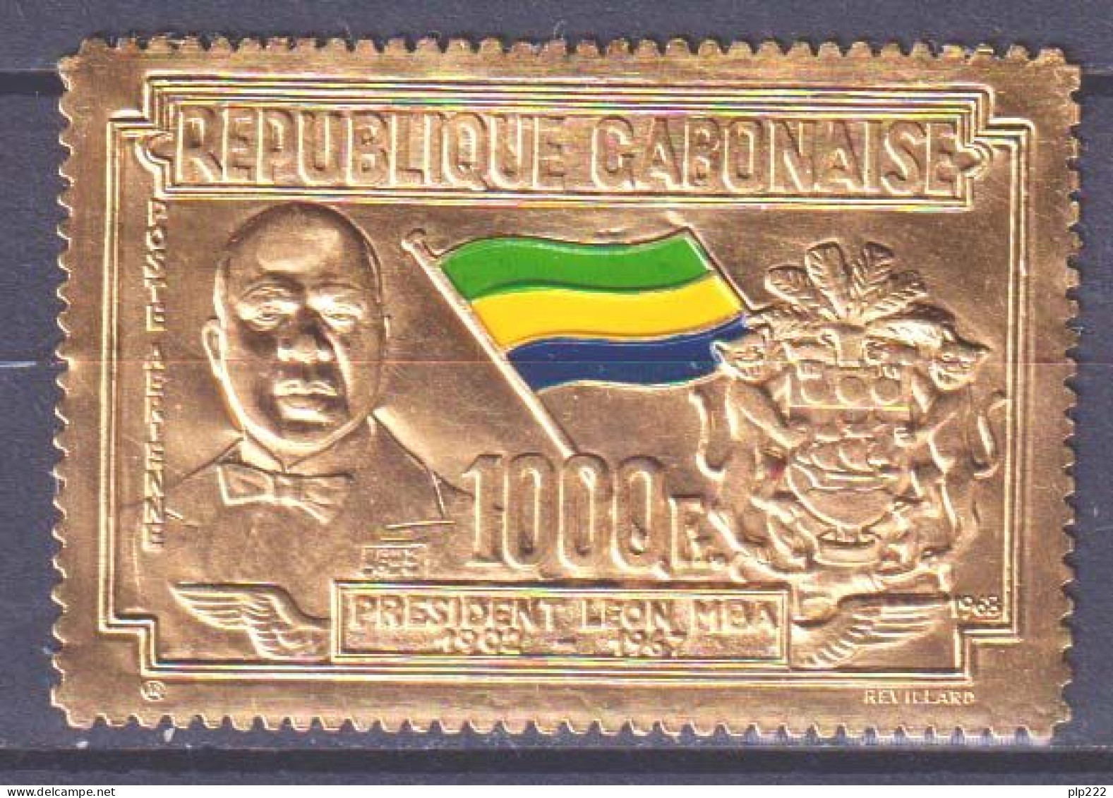 Gabon 1968 Y.T.A76 **/MNH VF - Gabon (1960-...)