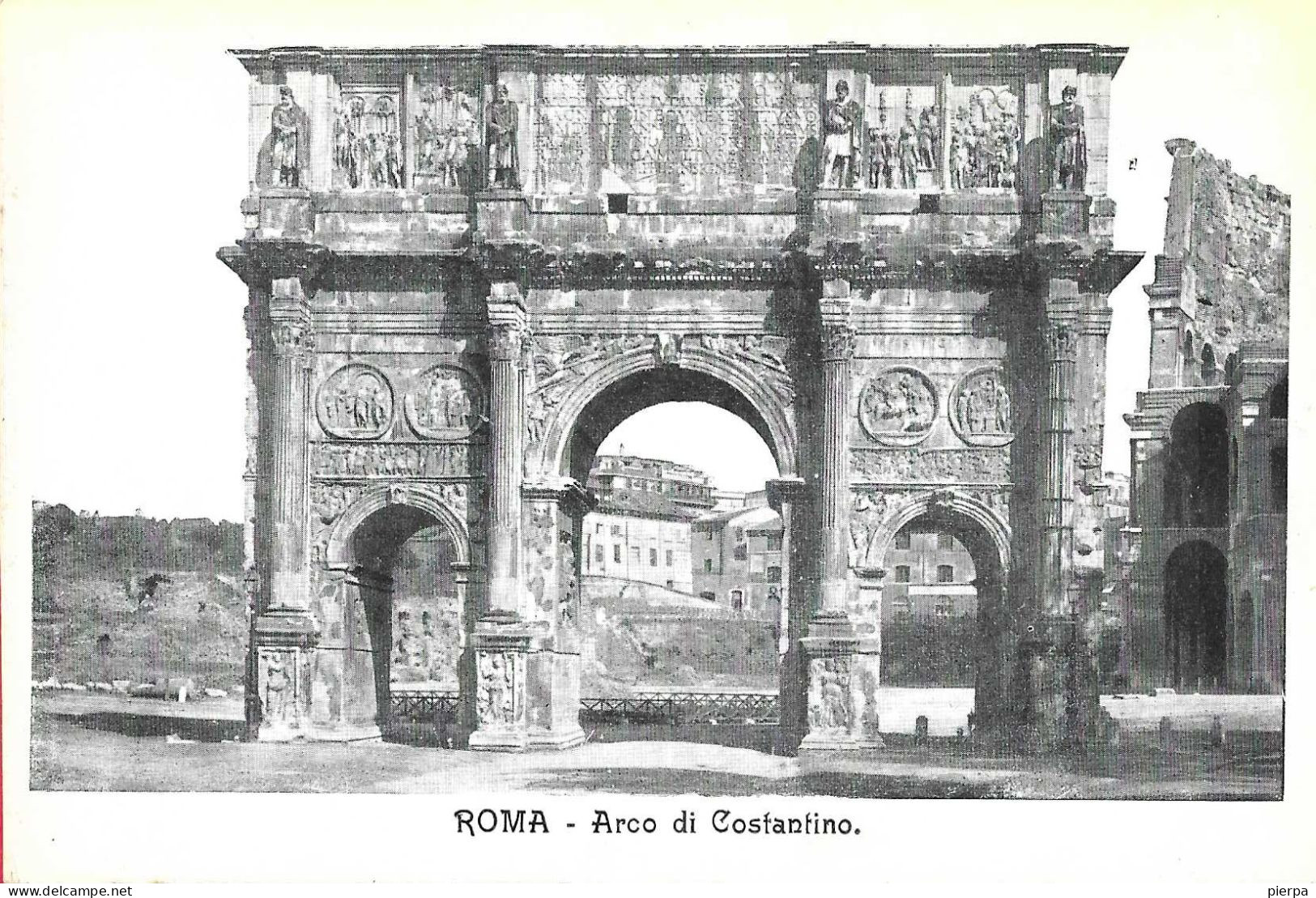 ROMA - ARCO DI COSTANTINO - FORMATO PICCOLO - EDIZ. ORIGINALE ANNI 30 - NUOVA - Andere Monumente & Gebäude