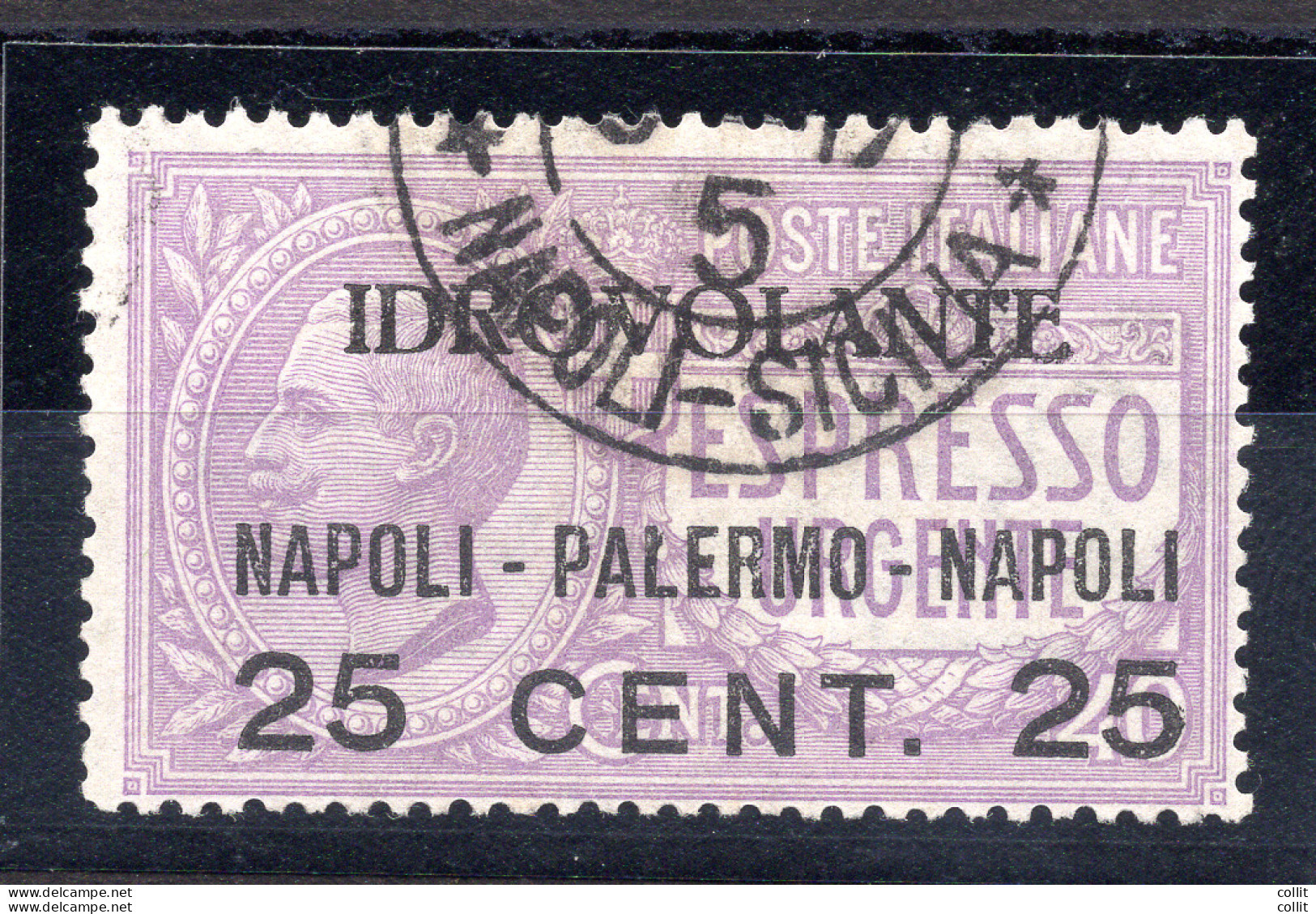 Posta Aerea Napoli - Palermo N. 2 Usato - Mint/hinged