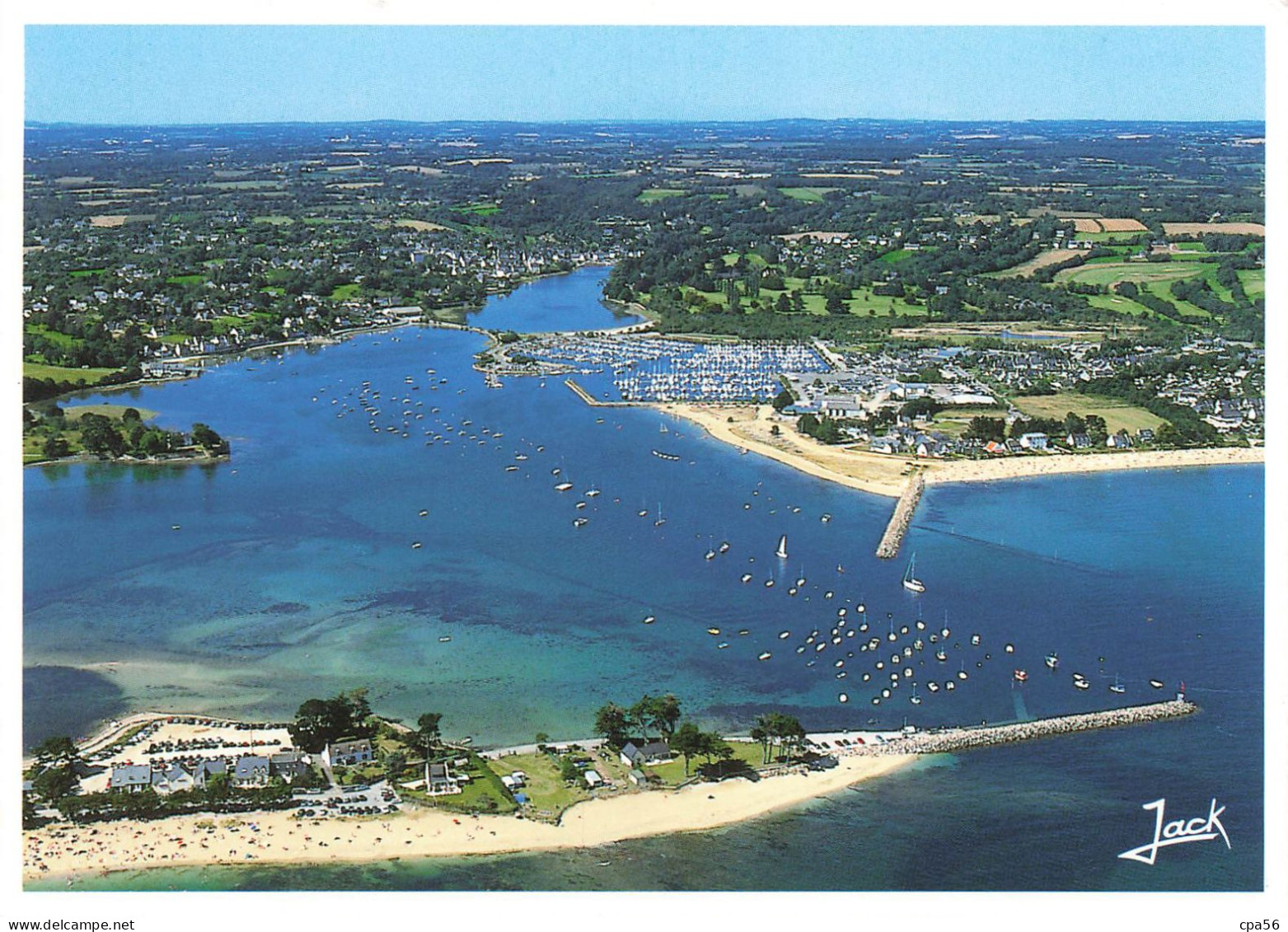 Le CAP COZ En FOUESNANT - Vue Générale Aérienne - N°5354 JACK éd. VENTE DIRECTE X - Fouesnant