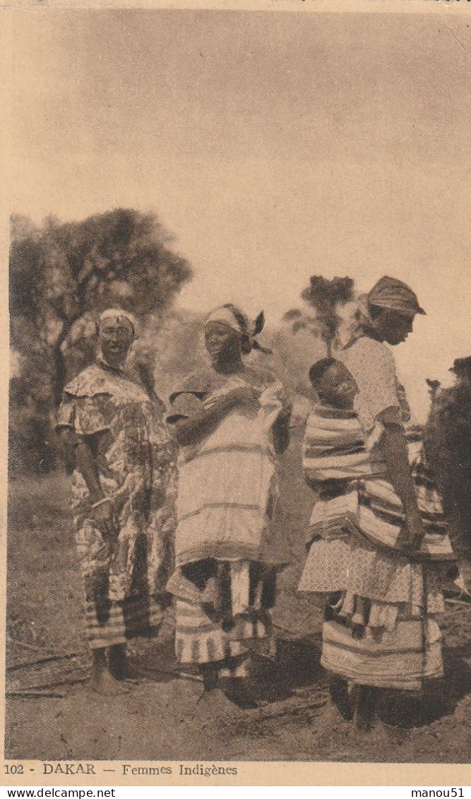 Sénégal - DAKAR : Femmes Indigènes - Senegal