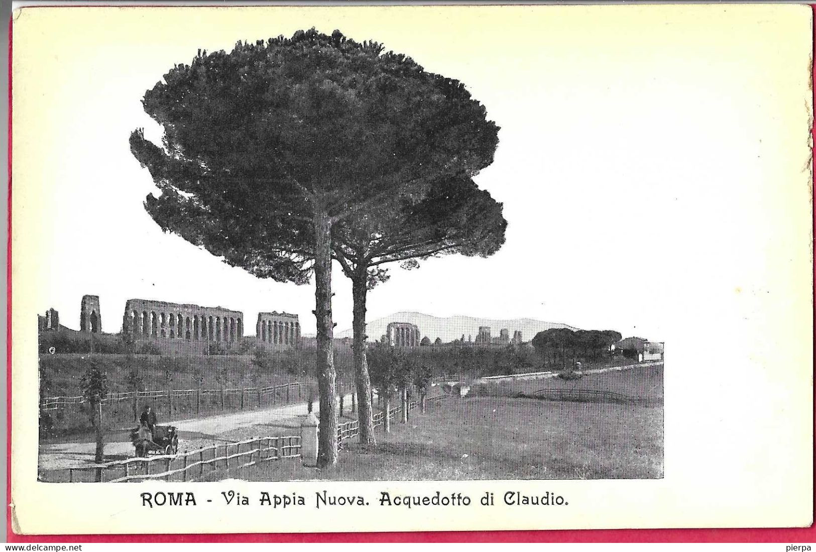 ROMA - VIA APPIA NUOVA - FORMATO PICCOLO - EDIZ. ORIGINALE ANNI 30 - NUOVA - Panoramische Zichten, Meerdere Zichten
