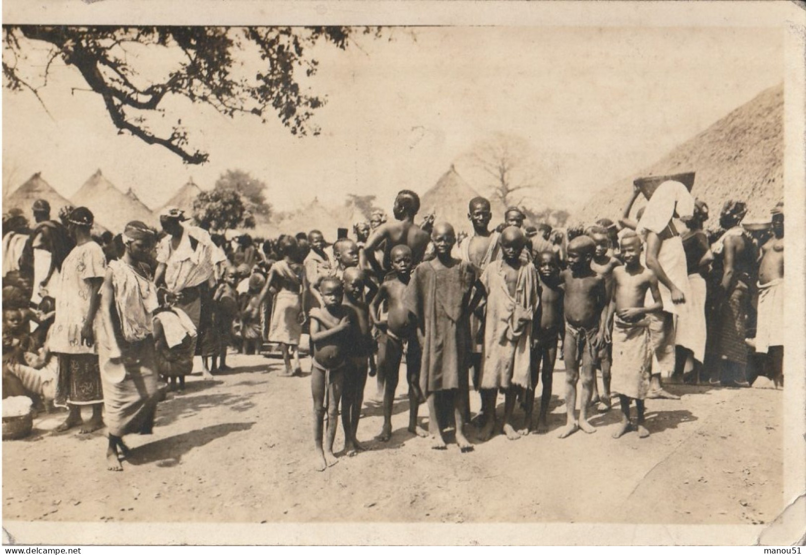 A.O.F. GUINEE - Marché Indigène - Frans Guinee