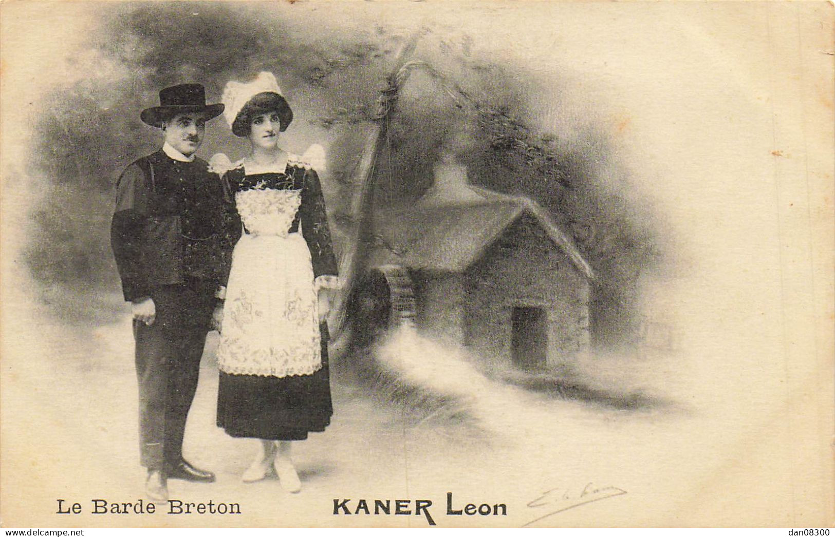 LE BARDE BRETON KANER LEON AVEC SA FEMME - Música