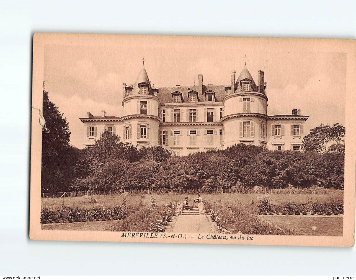 MEREVILLE : Le Château - état - Mereville