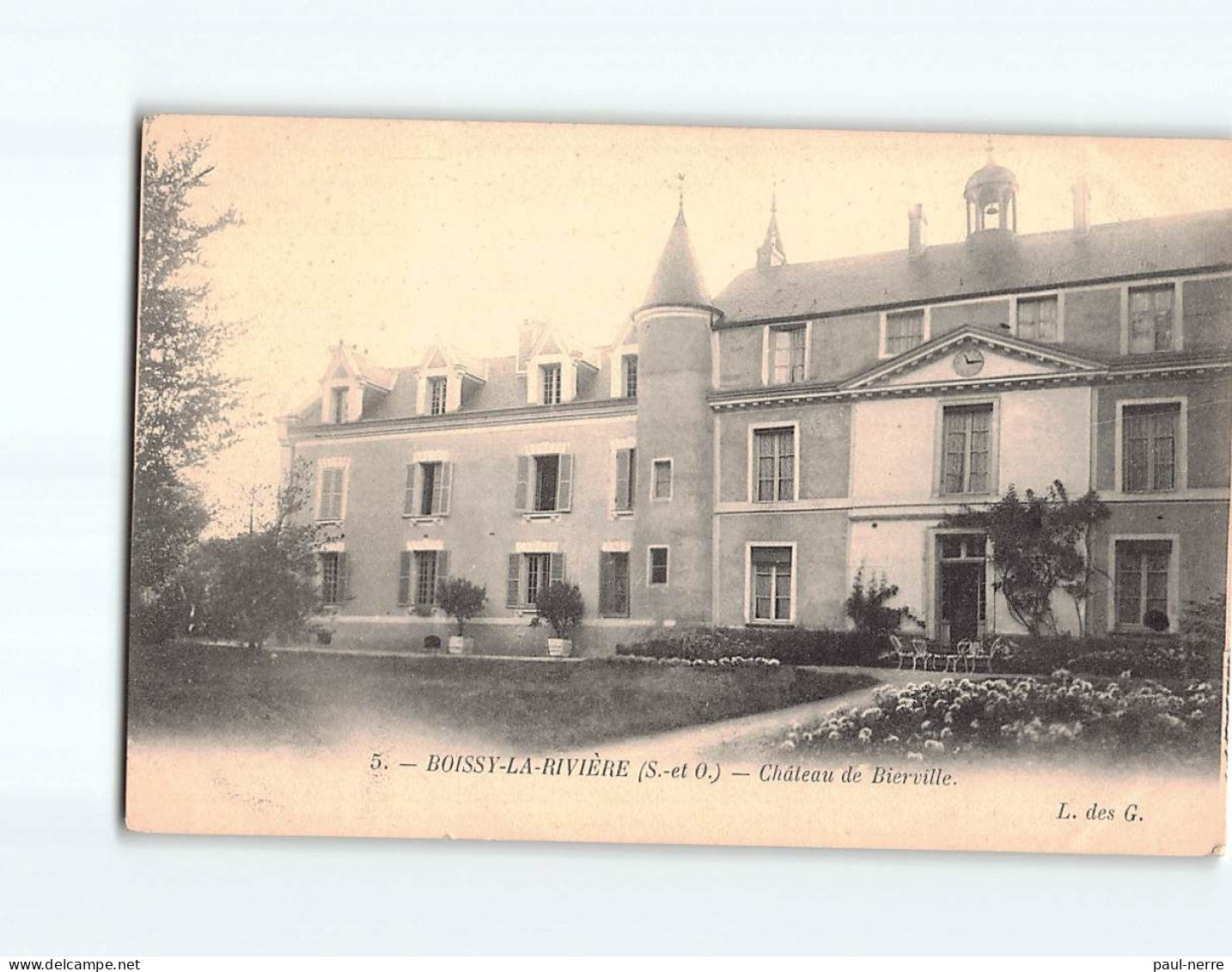 BOISSY LA RIVIERE : Château De Bierville - Très Bon état - Boissy-la-Rivière