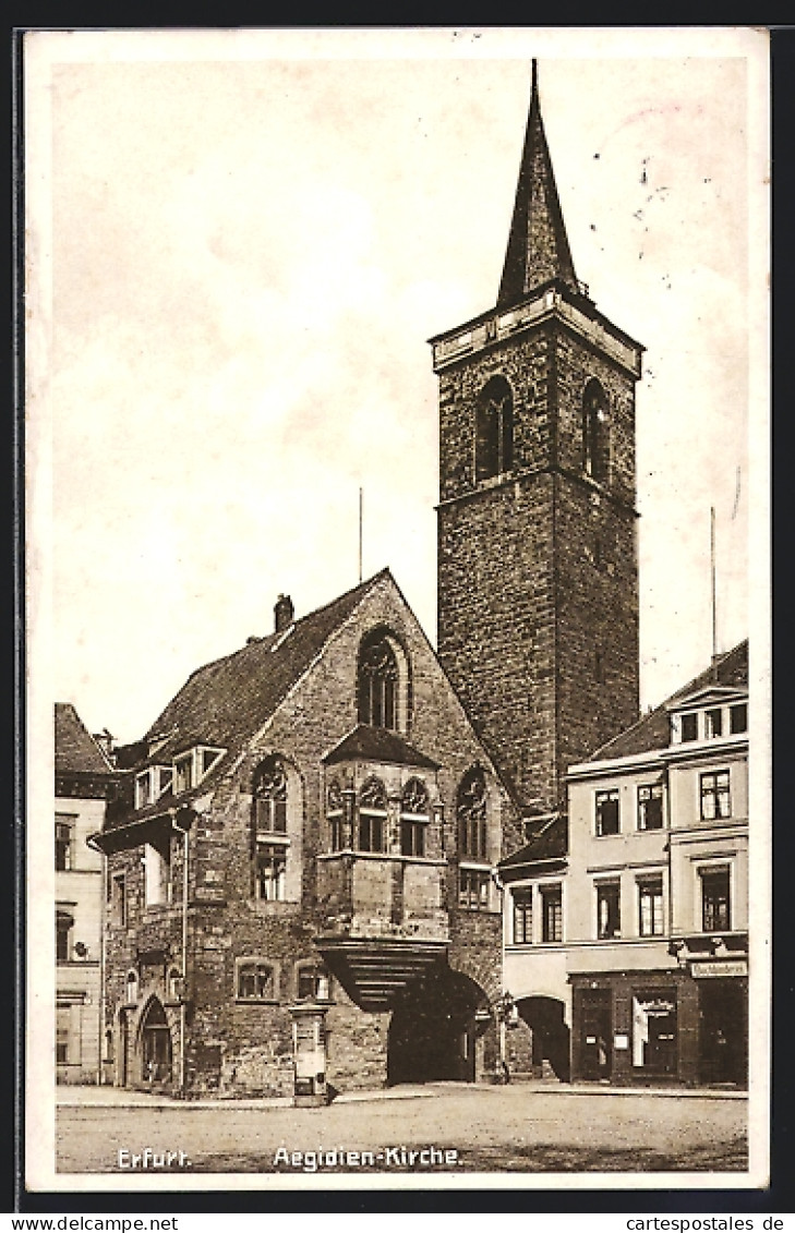 AK Erfurt, Aegidien-Kirche  - Erfurt