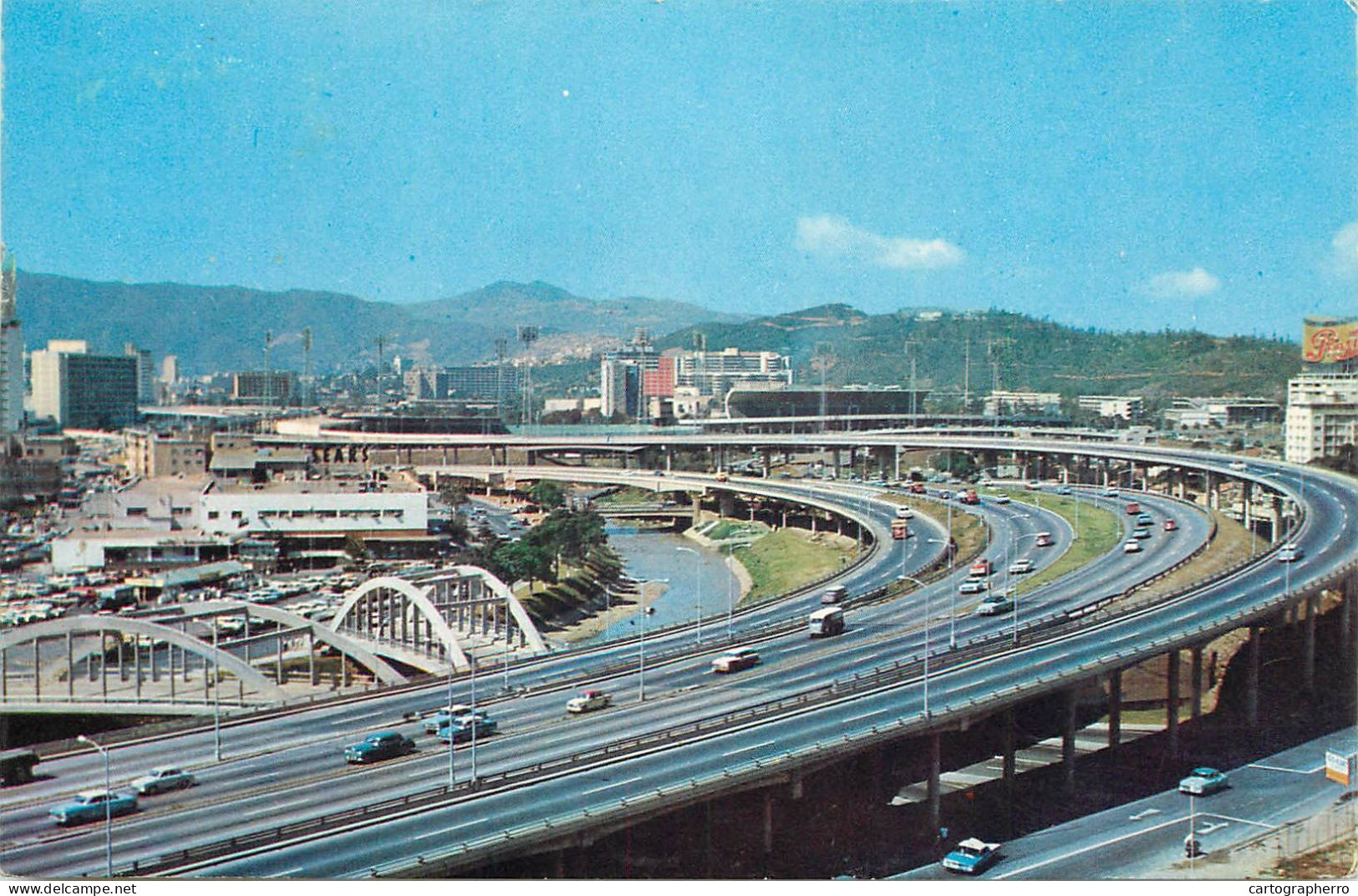 Venezuela Caracas Tramo De La Autopista Del Este - Venezuela