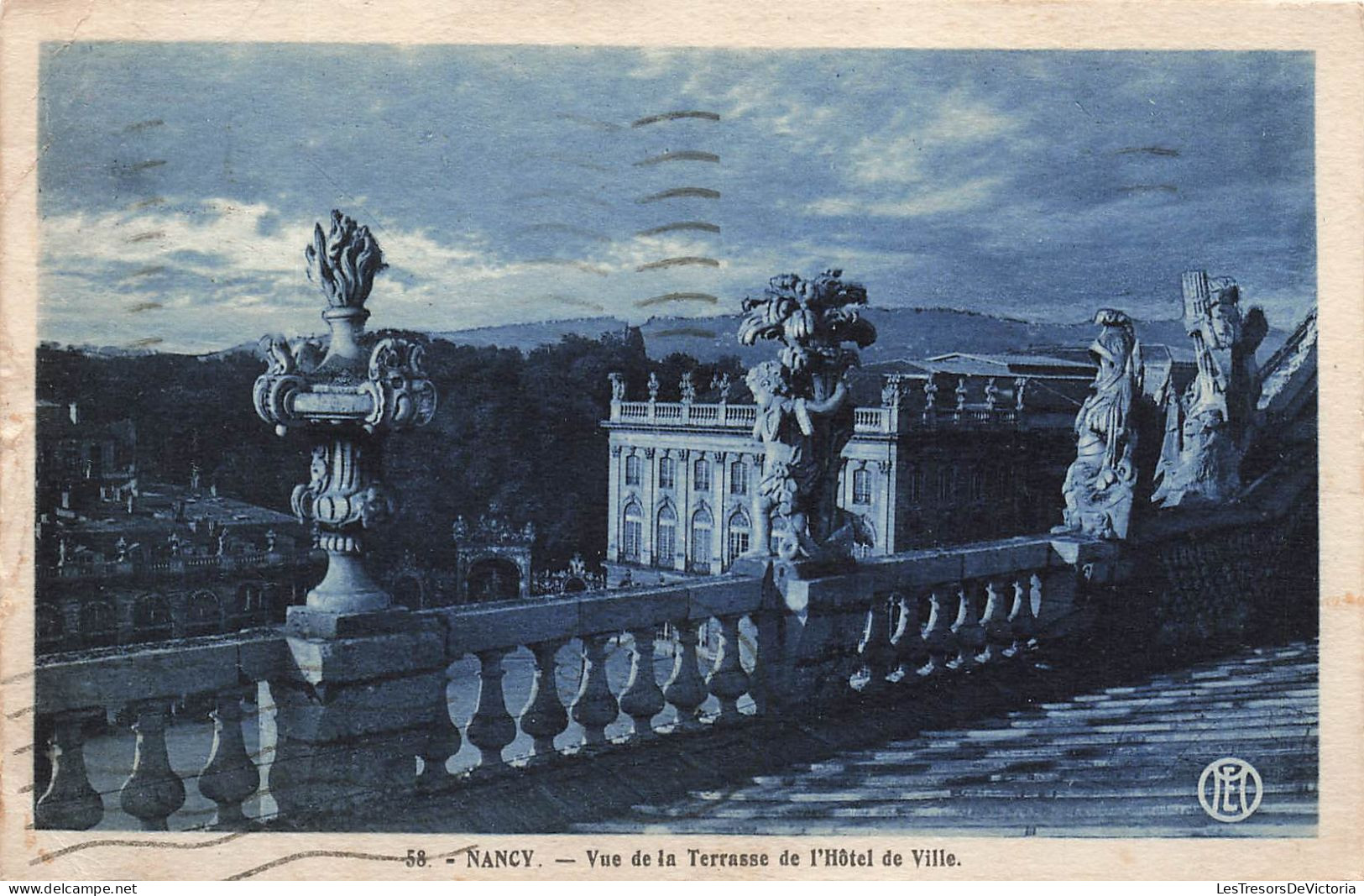 FRANCE - Nancy - Vue De La Terrasse De L'hôtel De Ville - Vue Générale - Carte Postale Ancienne - Nancy