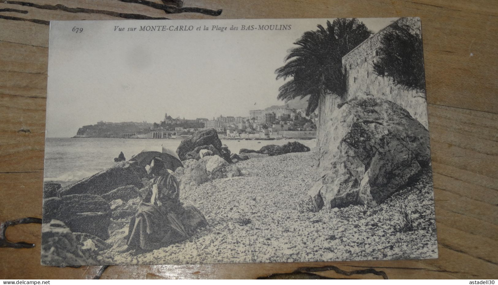 MONTE CARLO, La Plage Des Bas Moulins  ................ BE-18248 - Monte-Carlo