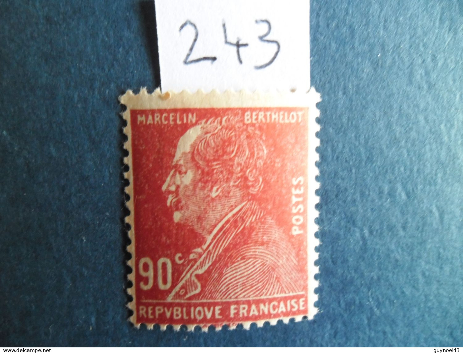 1927 Y/T 243 " M. Berthelot " Neuf** - Unused Stamps