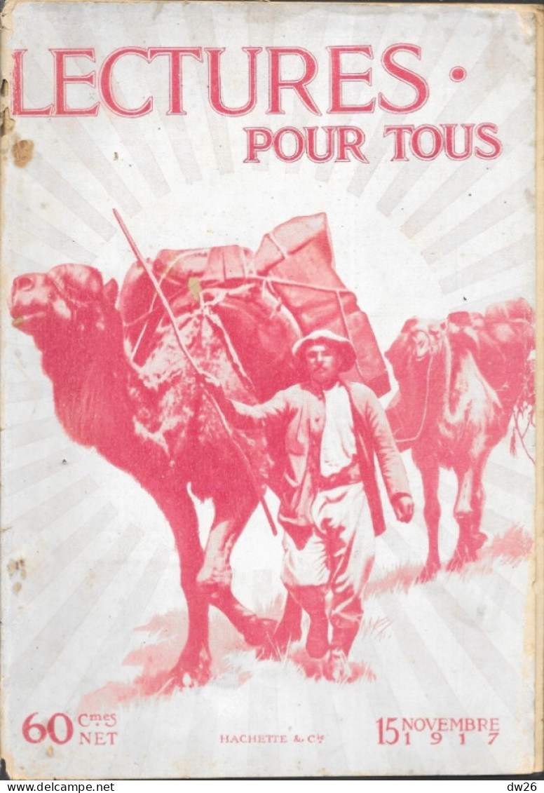 Revue Hachette Bimensuelle 1ère Guerre Mondiale - Lectures Pour Tous Du 15 Novembre 1917 - 1900 - 1949