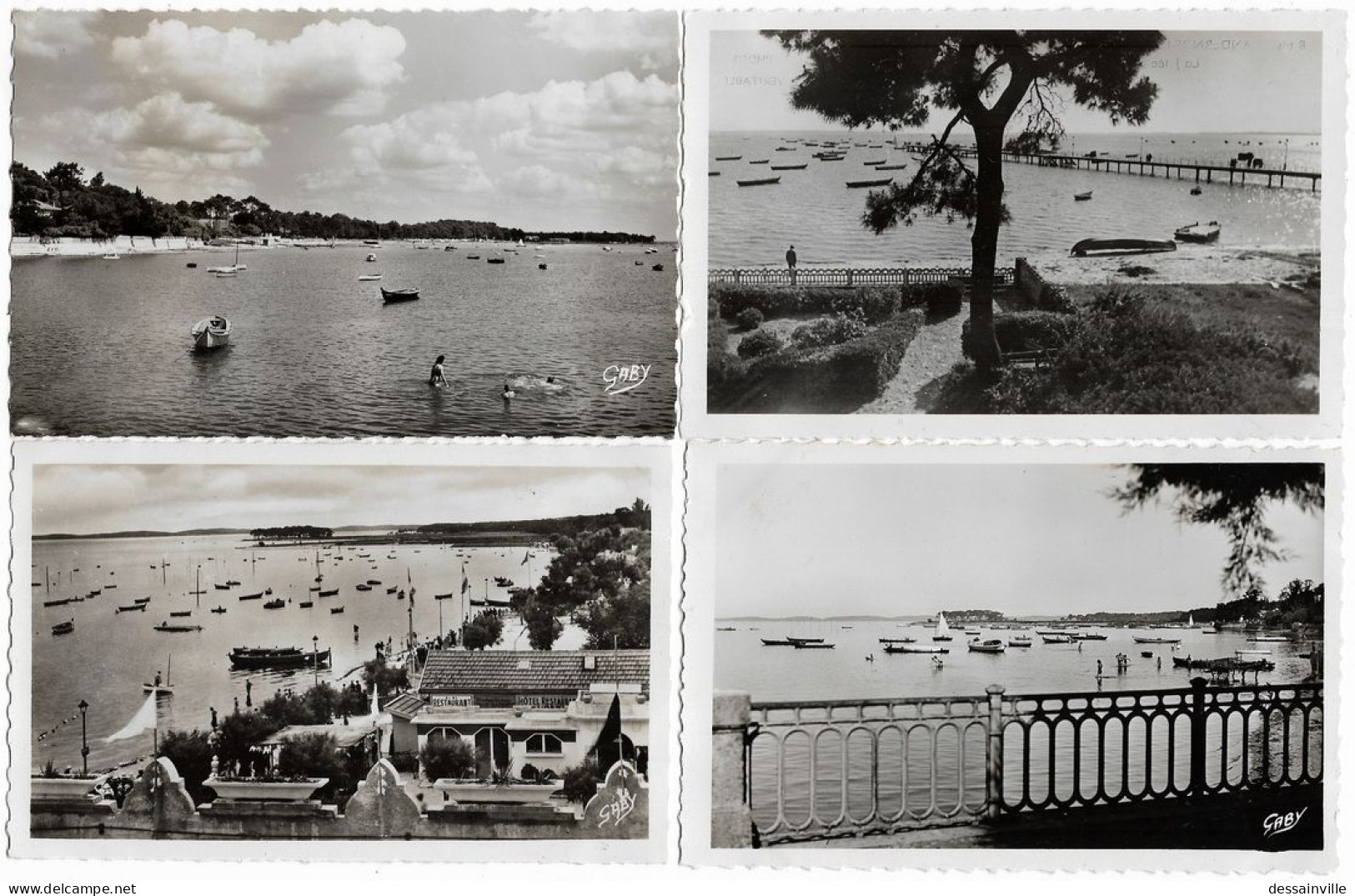 ANDERNOS LES BAINS - Lot De 4 Cartes - Andernos-les-Bains