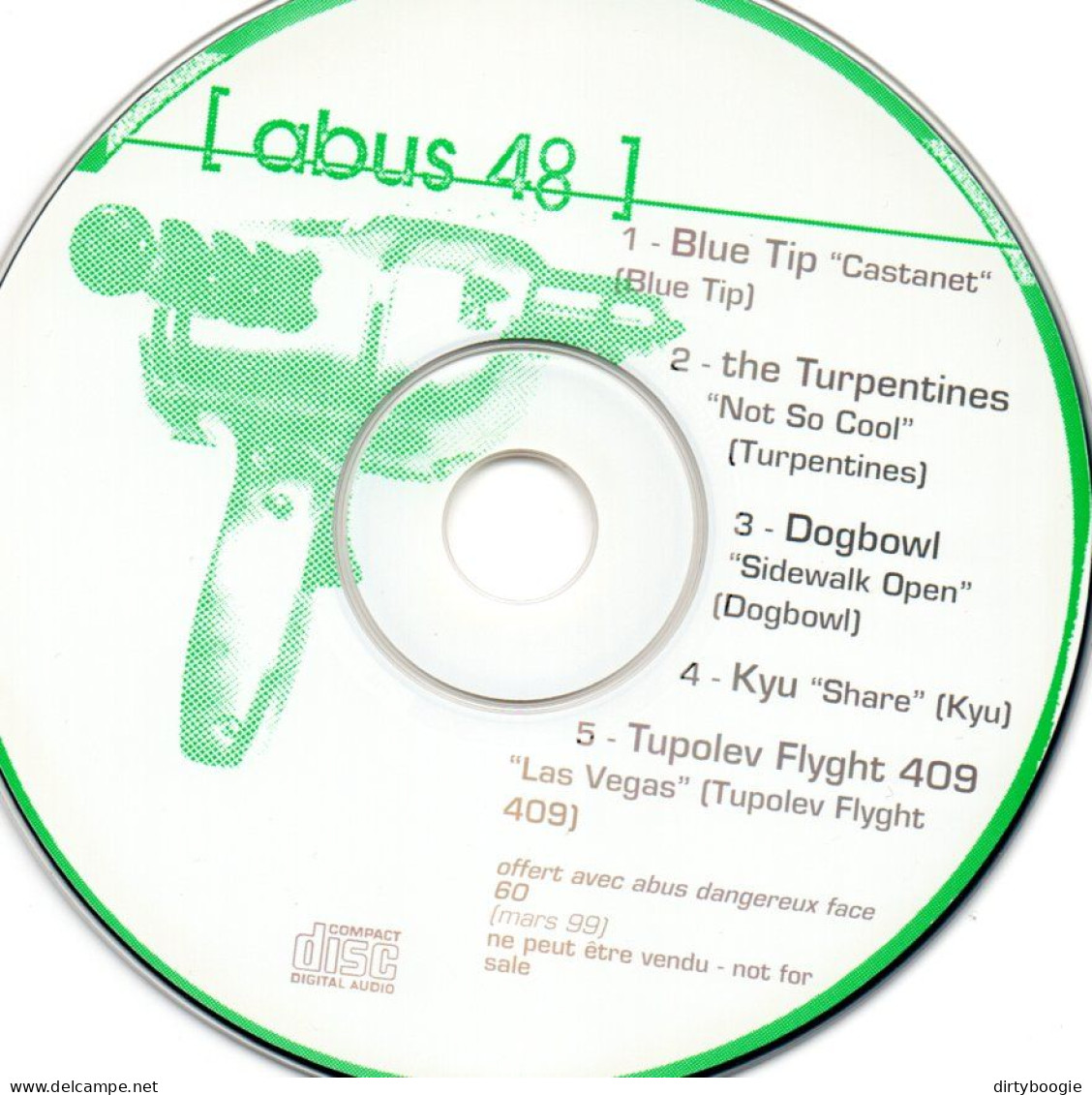 Abus 48 - CD - Abus Dangereux - Turpentines - Dogbowl - Kyu - Tupolev Flight 409 - Compilaties
