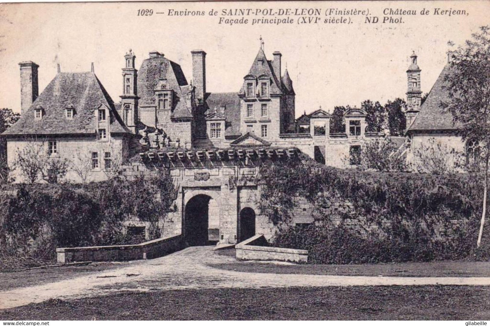 29 - Finistere - SAINT POL De LEON - Chateau De Kerjean - La Facade Principale - Saint-Pol-de-Léon