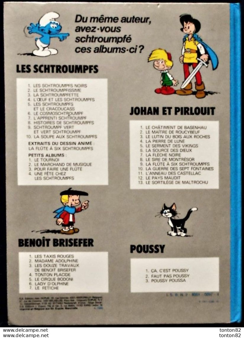 Peyo - Johan Et Pirlouit - 3 - Le Lutin Du Bois Aux Roches - Dupuis - ( 1980 ) . - Johan Et Pirlouit