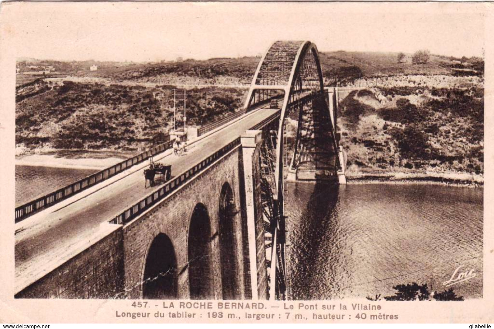 56 - Morbihan -  LA ROCHE BERNARD - Le Pont Sur La Vilaine - La Roche-Bernard