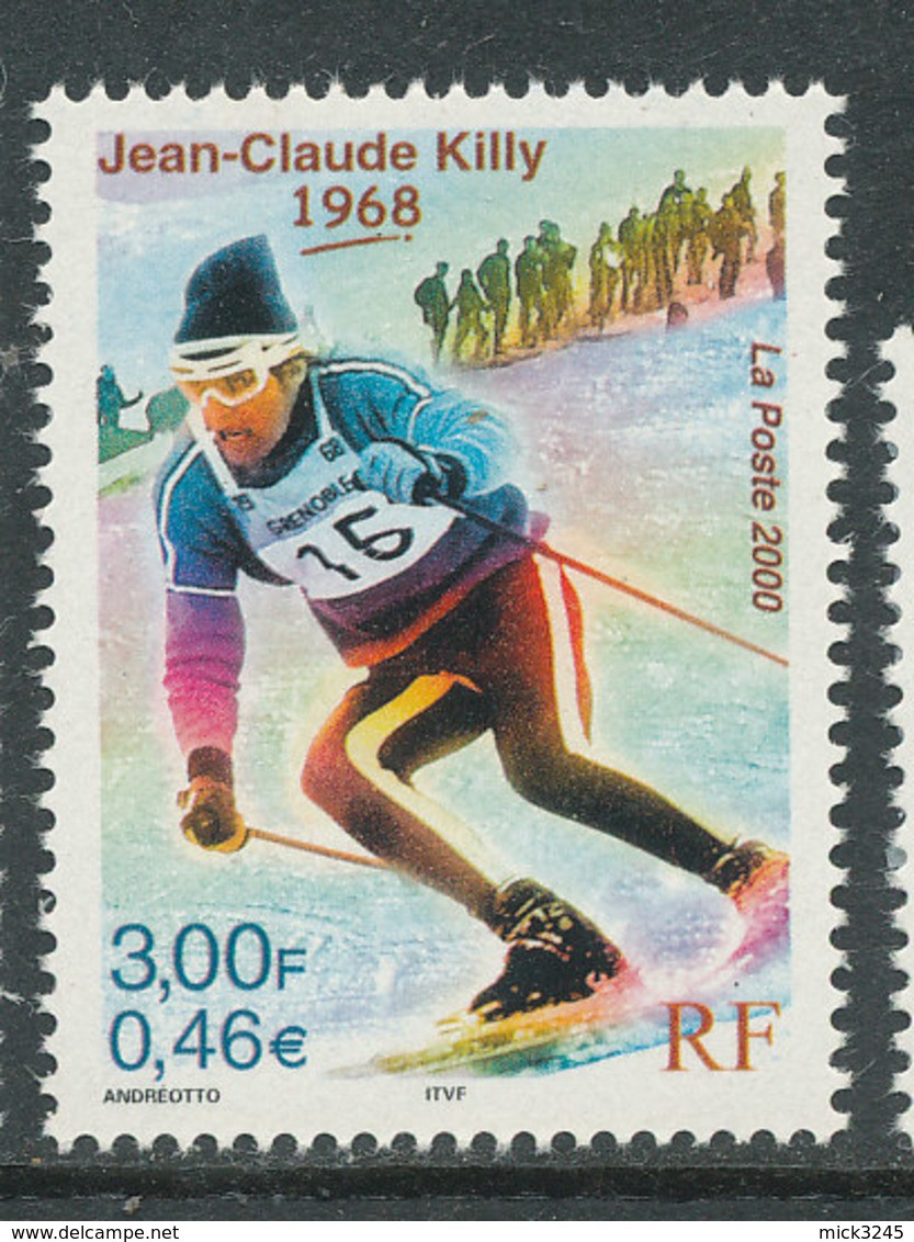 3315** Ski - J.C. Killy - Unused Stamps