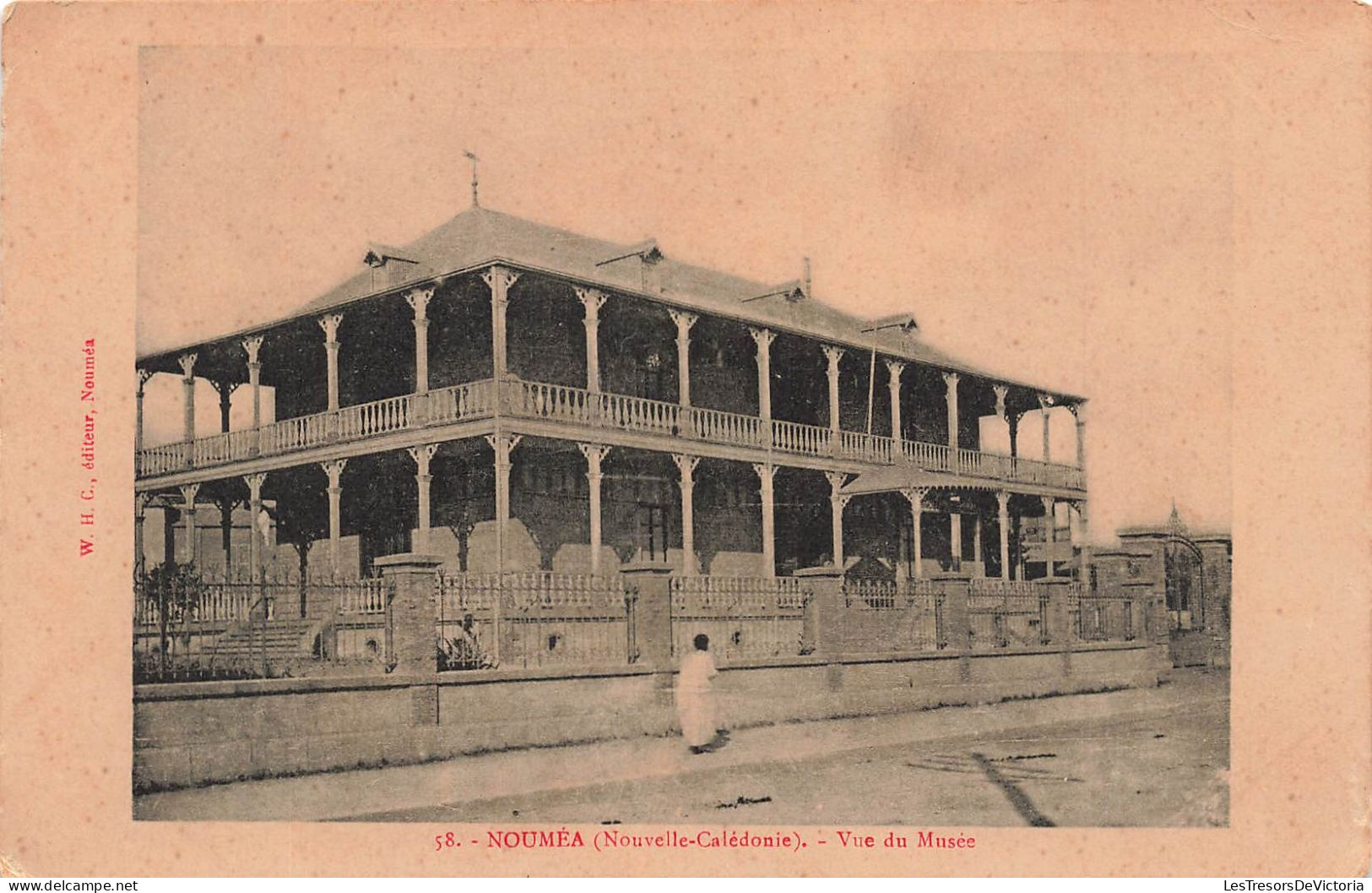 NOUVELLE CALEDONIE - Nouméa - Vue Du Musée - Carte Postale Ancienne - Nuova Caledonia