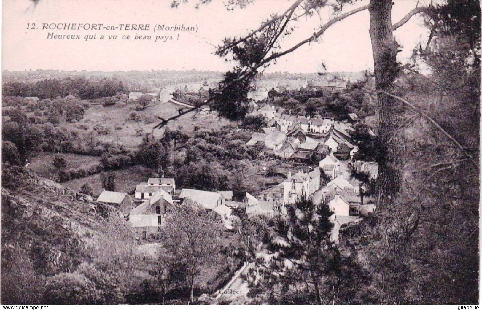 56 - Morbihan -  ROCHEFORT En TERRE - Heureux Qui A Vu Ce Beau Pays ! - Rochefort En Terre