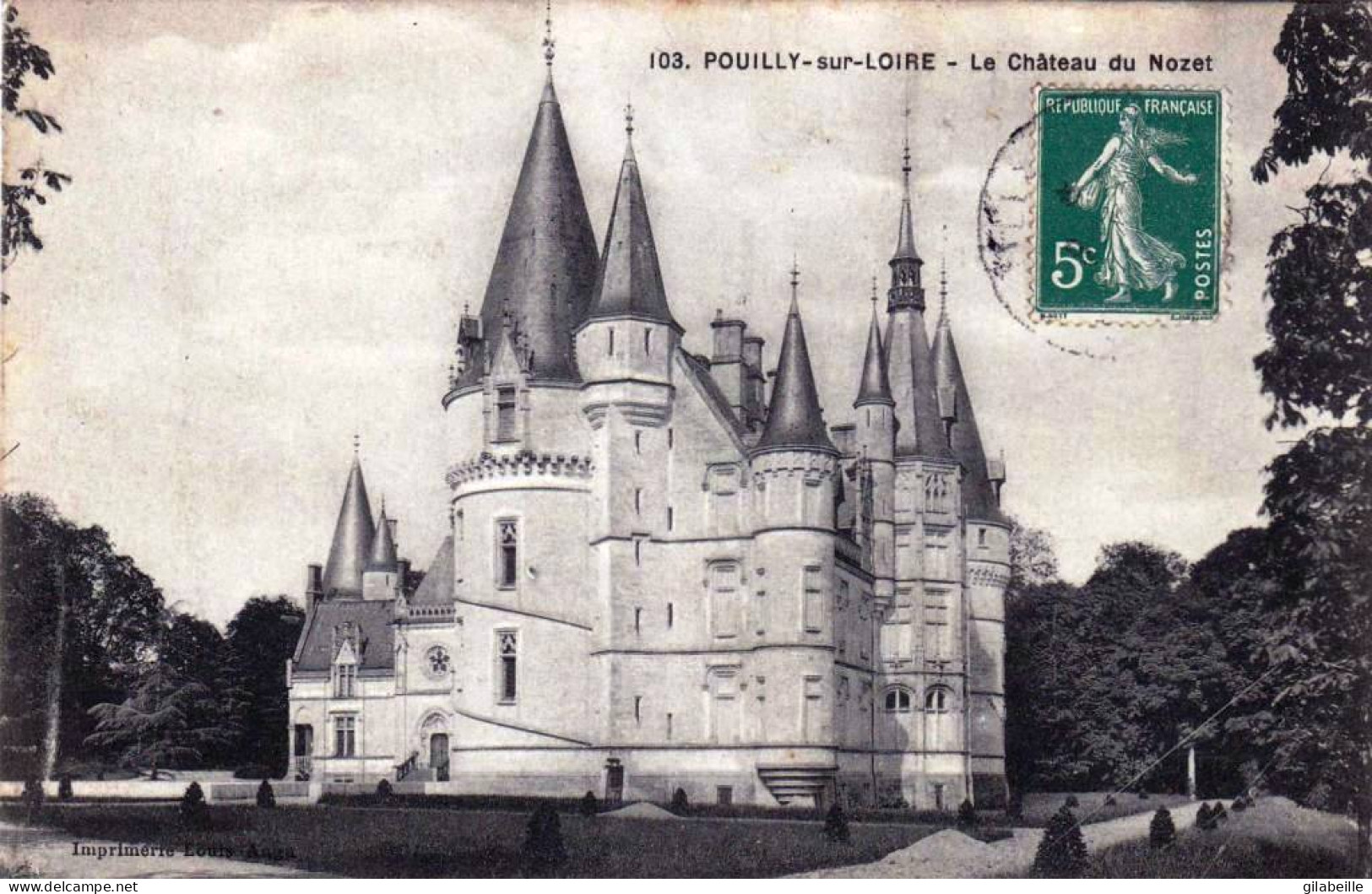 58 - Nievre -  POUILLY Sur LOIRE - Le Chateau Du Nozet - Pouilly Sur Loire