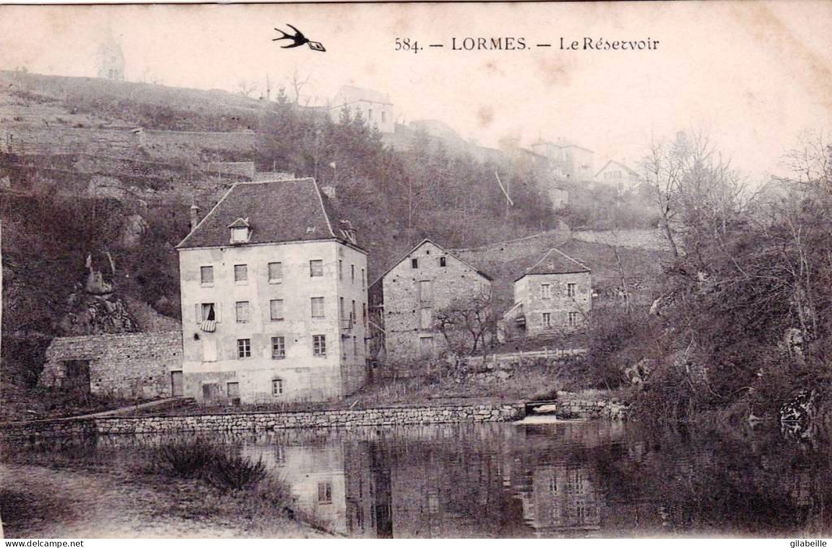 58 - Nievre -  LORMES - Le Réservoir Et L Usine D électricité - Lormes