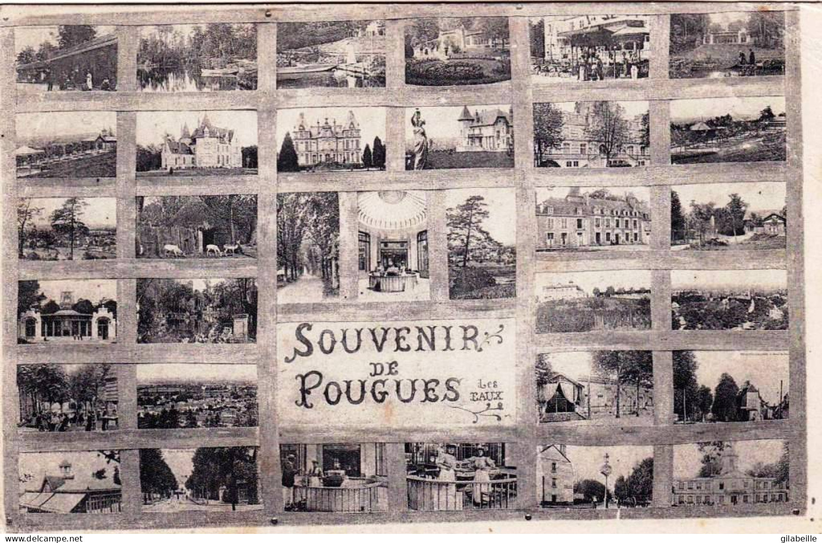 58 - Nievre -  Souvenir De POUGUES  Les EAUX  - Pougues Les Eaux