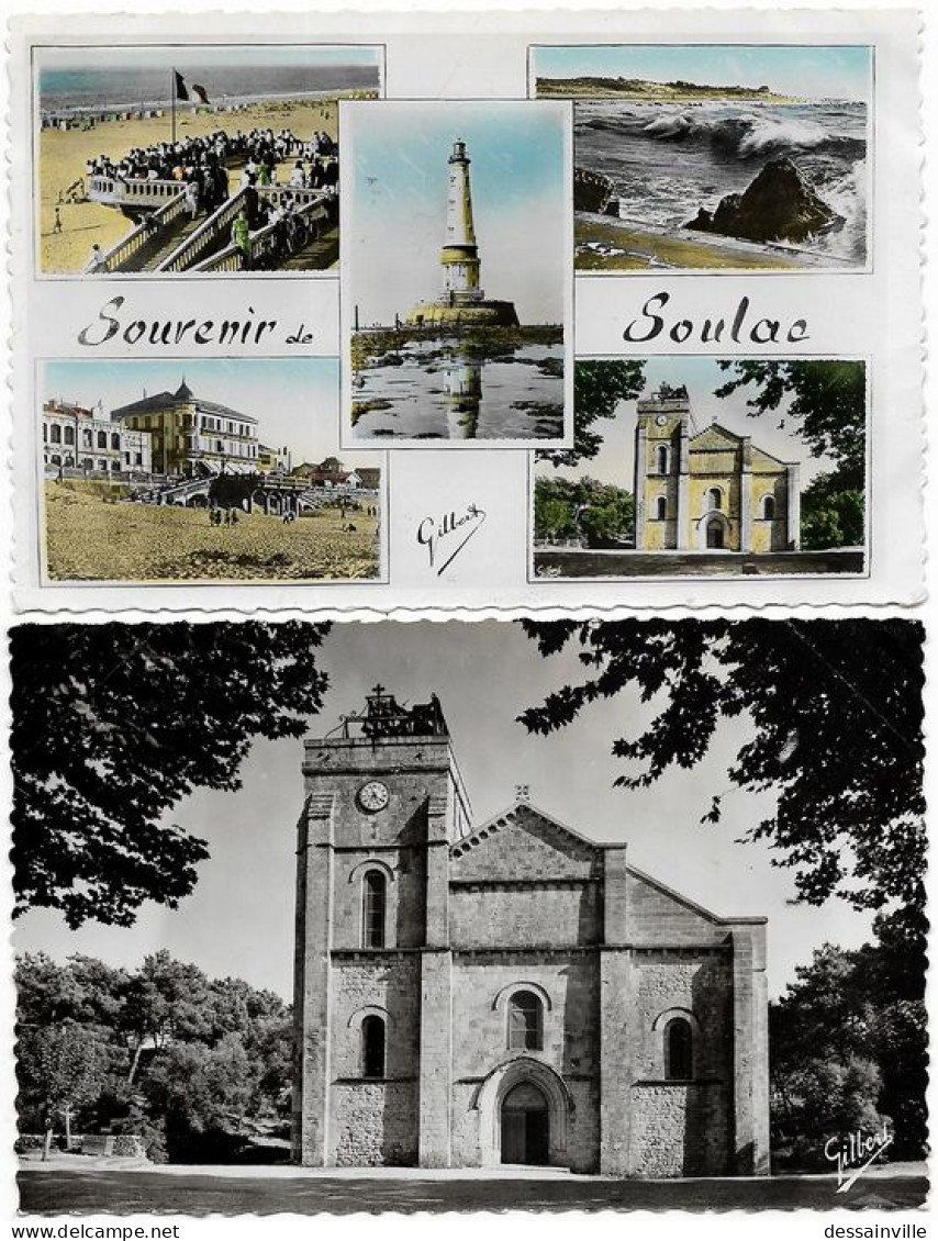 SOULAC - 2 Cartes - Soulac-sur-Mer
