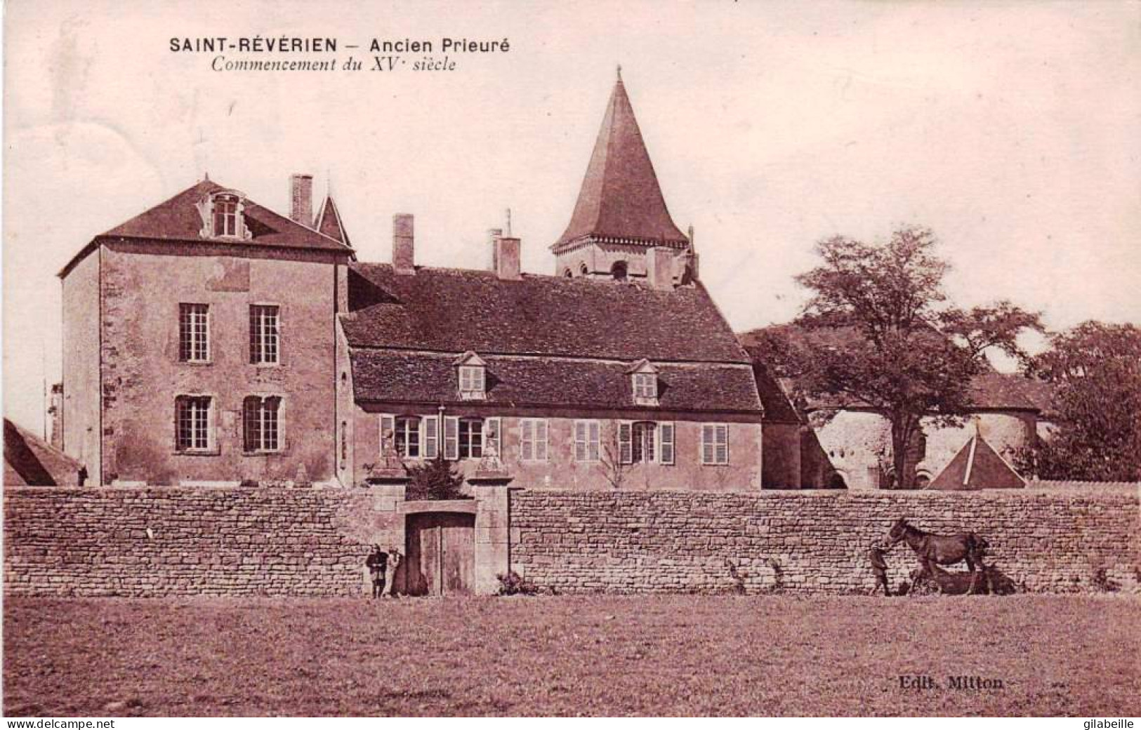 58 - Nievre - SAINT REVERIEN -  Ancien Prieuré - Autres & Non Classés