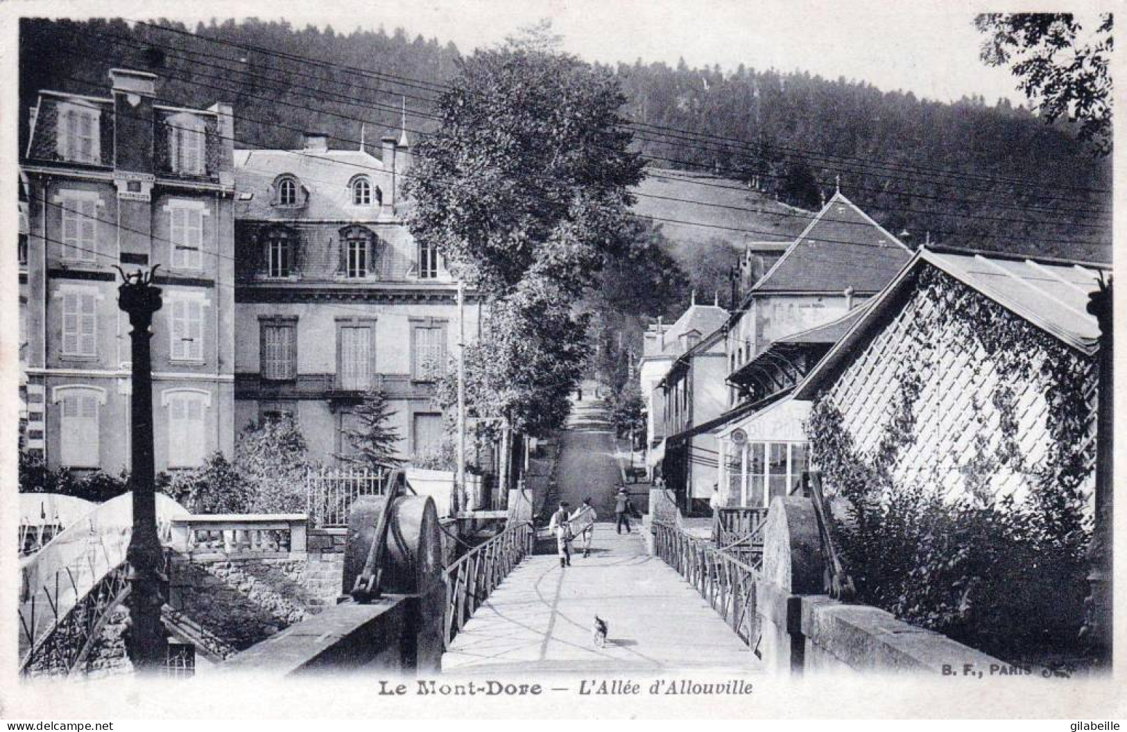 63 - Puy De Dome - LE MONT DORE - L'allée D'Allouville - Le Mont Dore