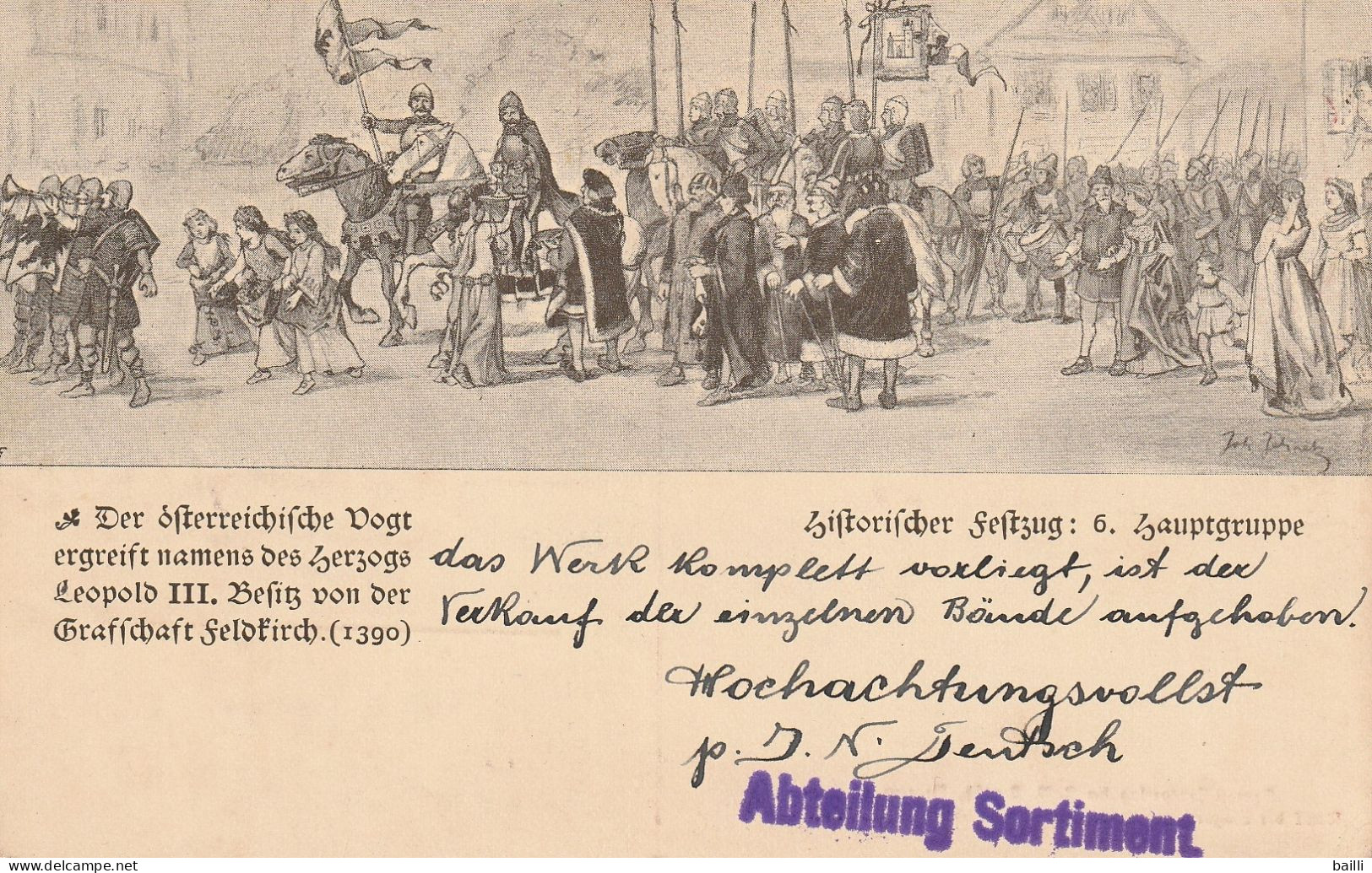 Autriche Entier Postal Illustré Bregenz 1916 - Tarjetas