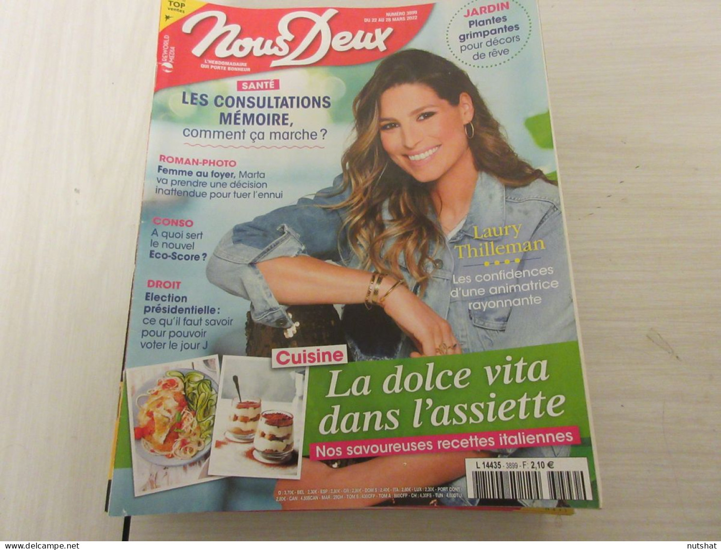 NousDeux 3899 03.2022 Laury THILLEMAN Dean MARTIN Les DESERTS FRANCAIS - People