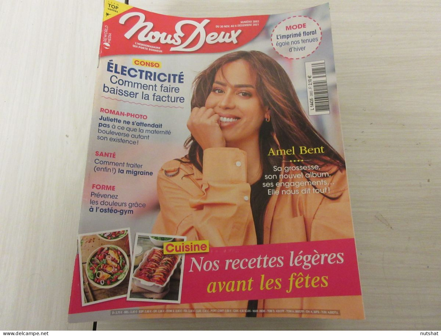 NousDeux 3883 11.2021 Amel BENT Josephine BAKER Honore De BALZAC A TOURS - People