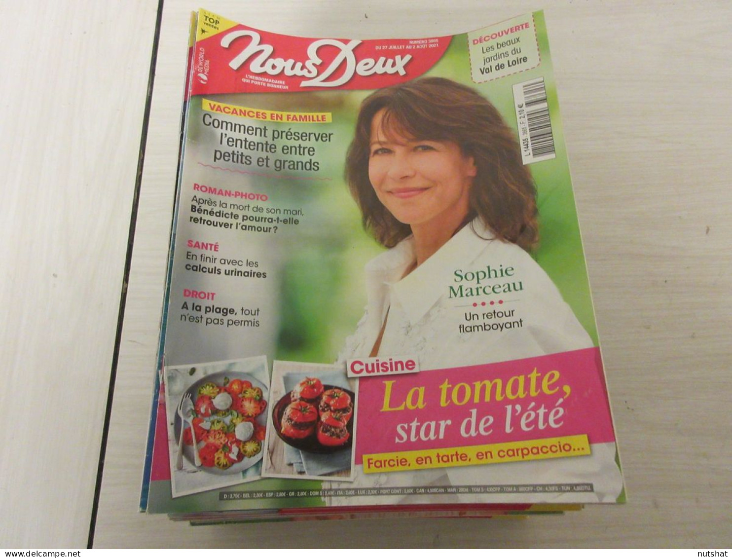 NousDeux 3865 07.2021 Sophie MARCEAU La PAVLOVA Les GARES : STRASBOURG - People