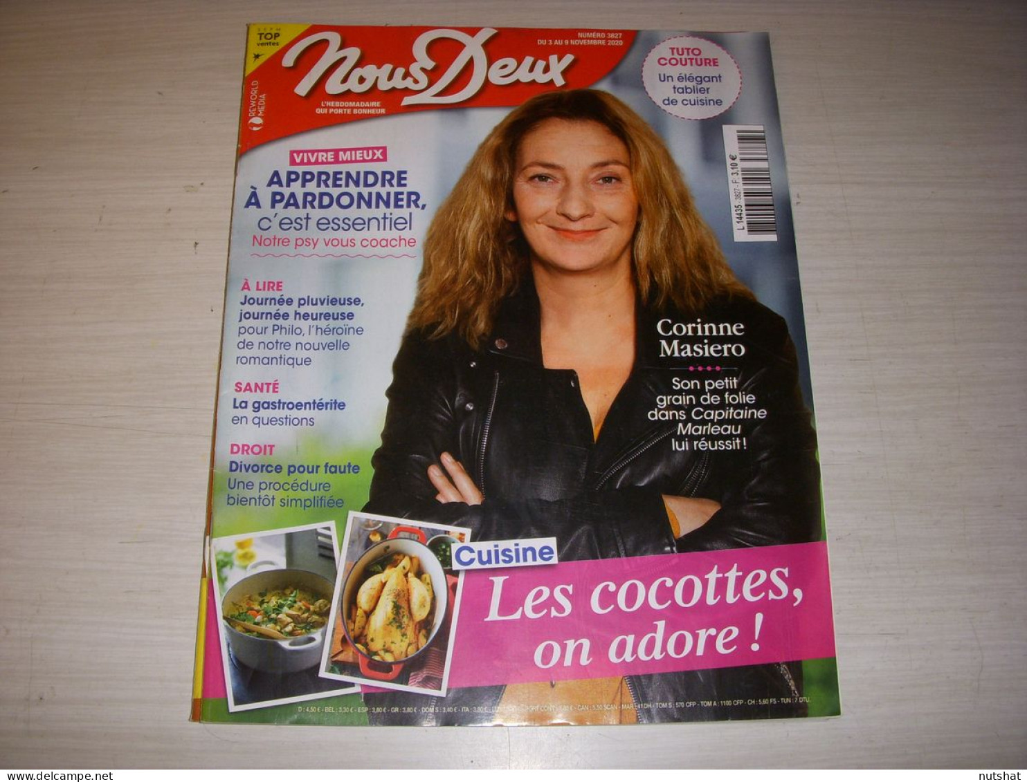 NousDeux 3827 11.2020 Corinne MASIERO Vanessa PARADIS Le CHABICHOU Du POITOU - People