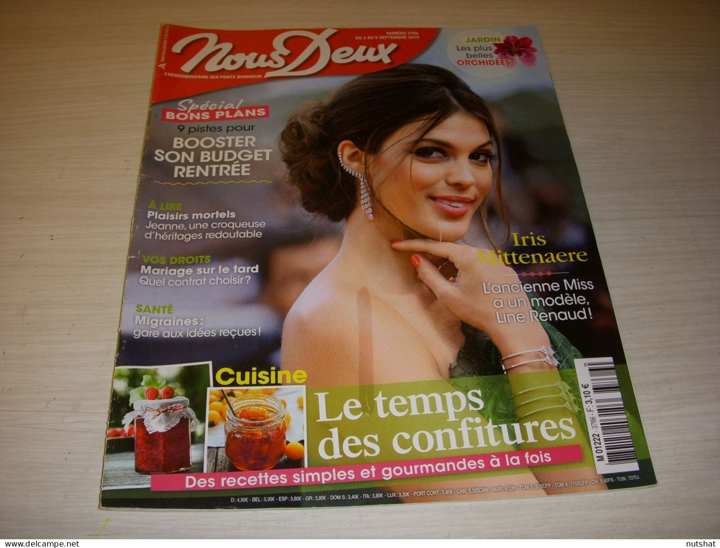 NousDeux 3766 09.2019 Iris MITTENAERE Isabelle AUTISSIER Rika ZARAI  - Gente