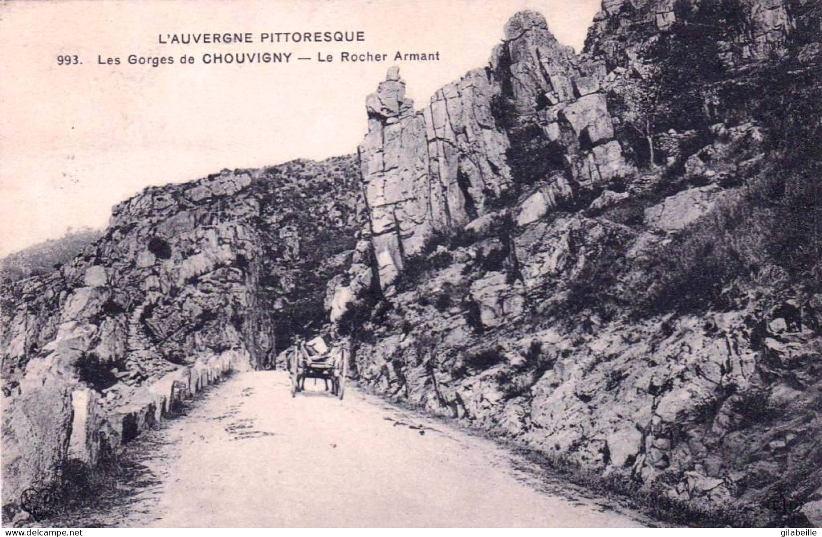 63 - Puy De Dome -  Les Gorges De CHOUVIGNY -  Le Rocher Armant - Other & Unclassified