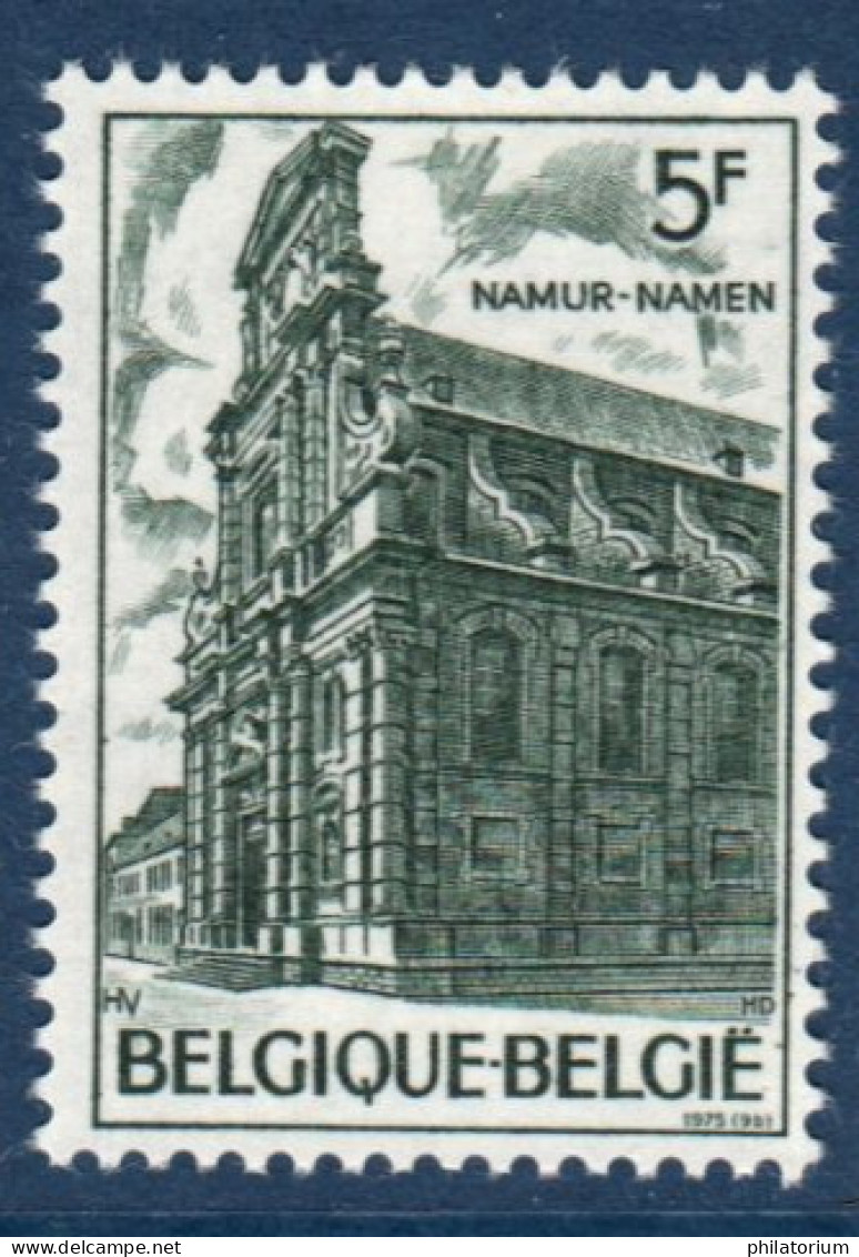 Belgique, België, **, Yv 1761, Mi 1822, SG 2392, Église Baroque Saint-Loup, Namur, - Neufs