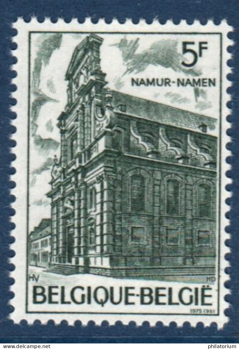 Belgique, België, **, Yv 1761, Mi 1822, SG 2392, Église Baroque Saint-Loup, Namur, - Nuevos