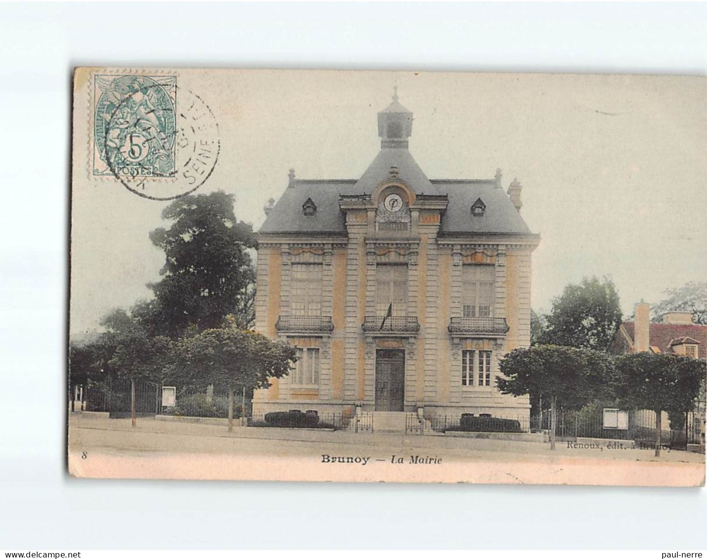 BRUNOY : La Mairie - état - Brunoy